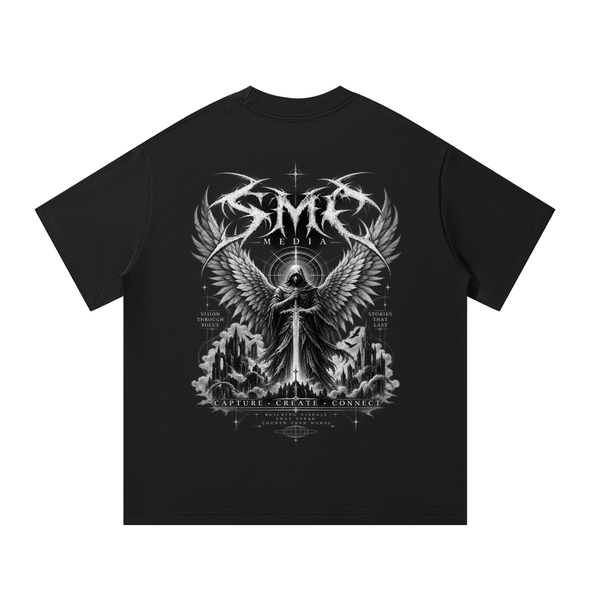 SMC Media Angel - Unisex Oversized T-Shirt