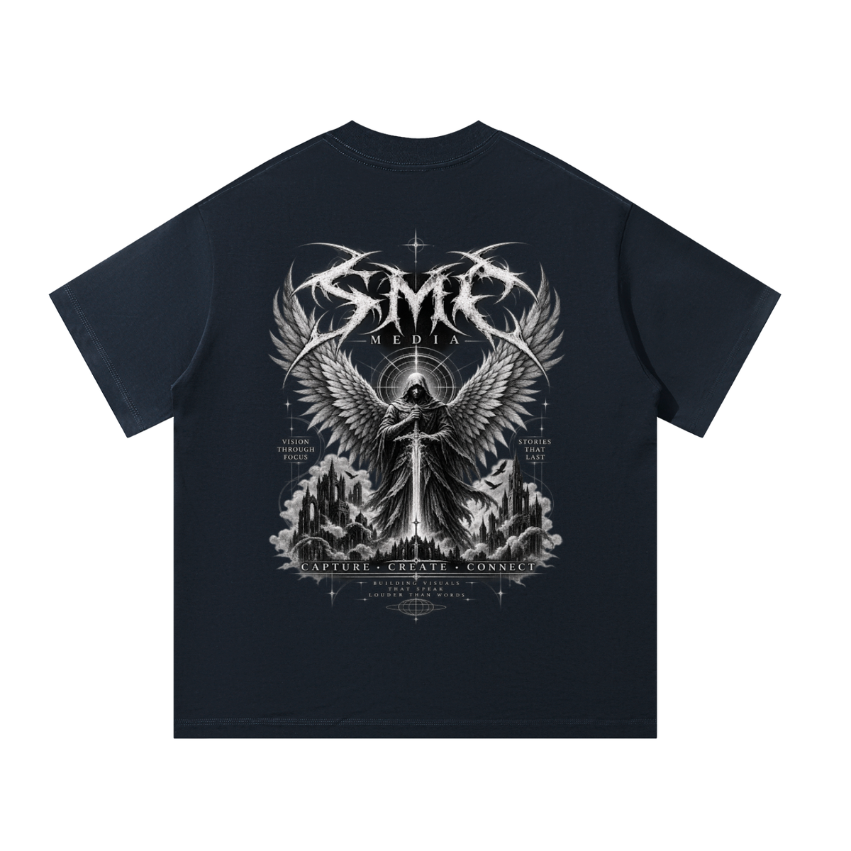 SMC Media Angel - Unisex Oversized T-Shirt