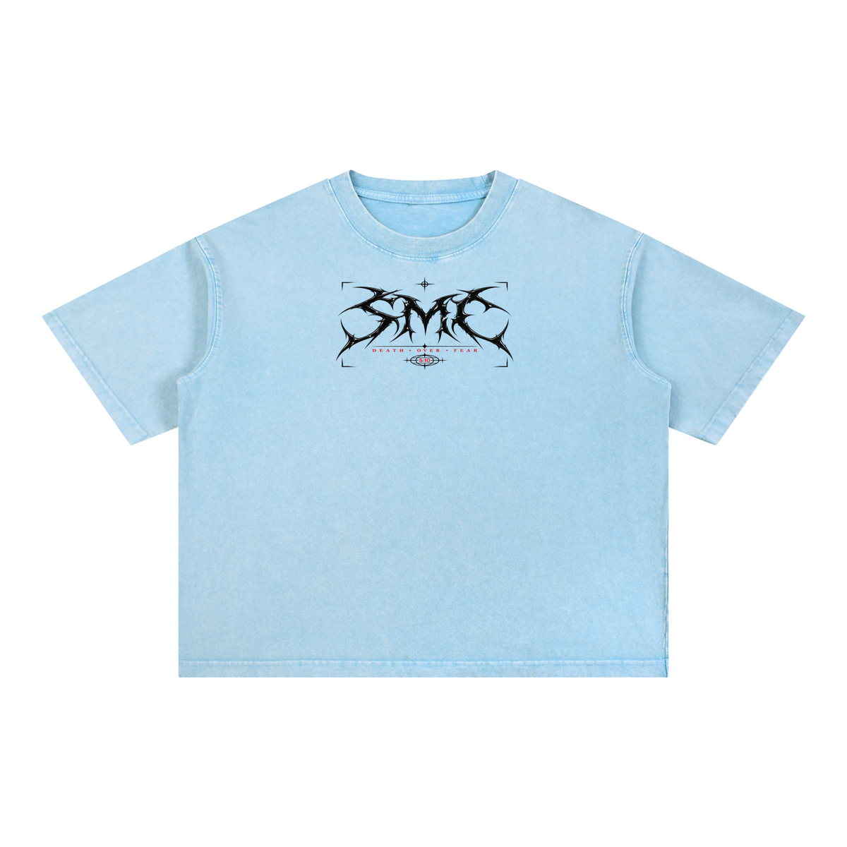 Mineral Wash Boxy Cotton T-Shirt