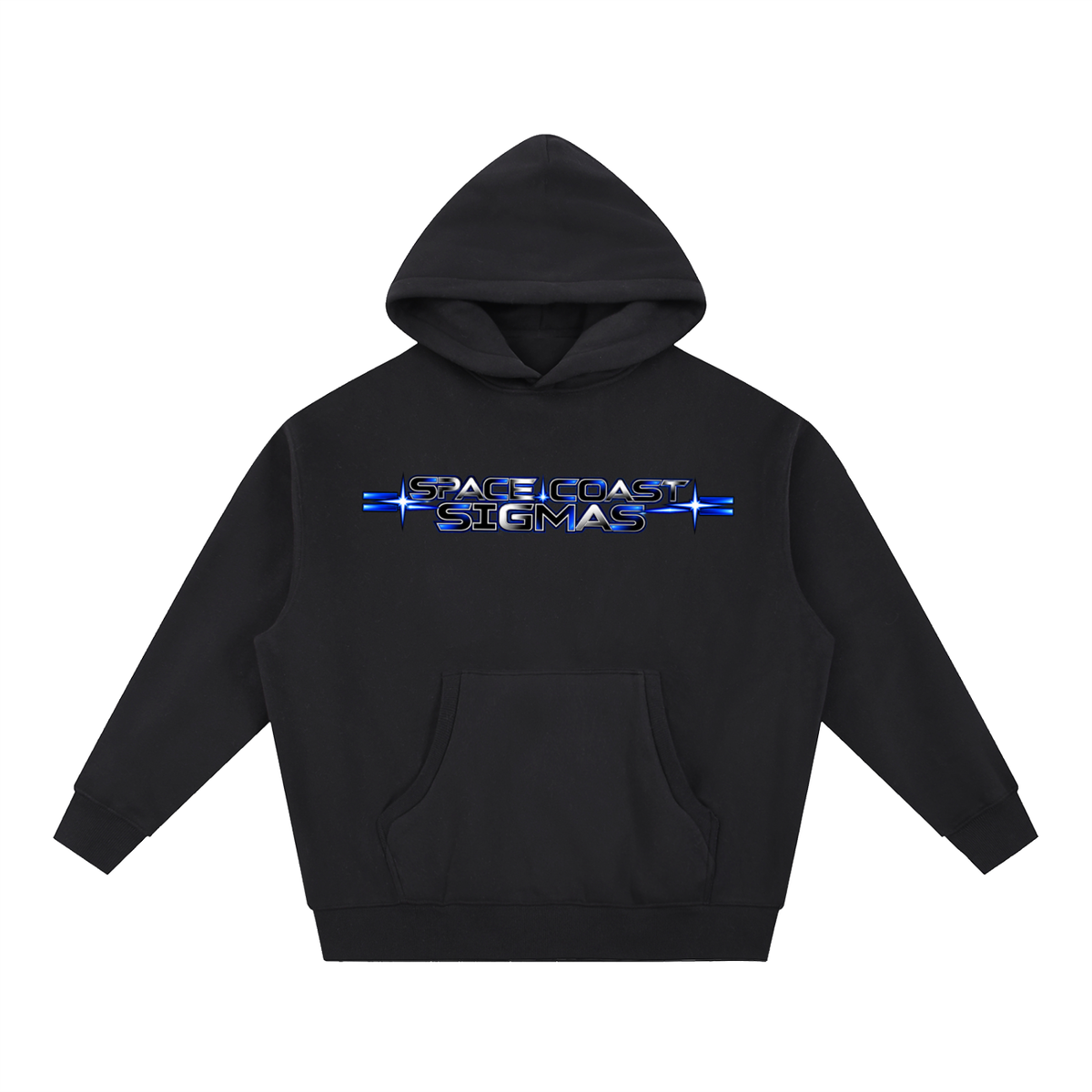 Space Coast Sigmas Essential Oversized Boxy Fit Fleece Hoodie