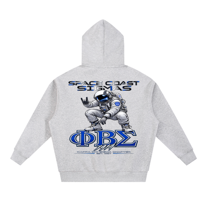 Space Coast Sigmas Essential Oversized Boxy Fit Fleece Hoodie