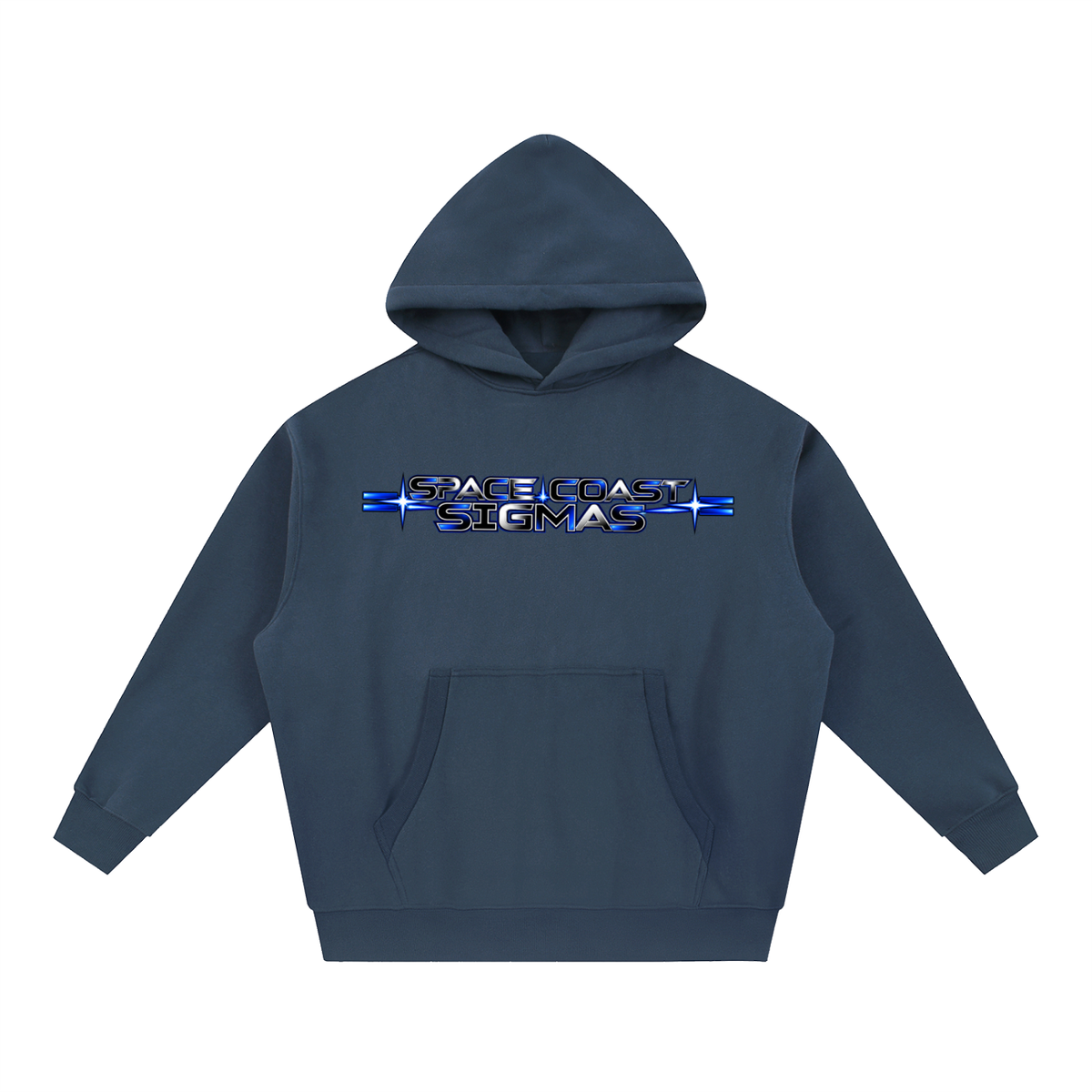 Space Coast Sigmas Essential Oversized Boxy Fit Fleece Hoodie