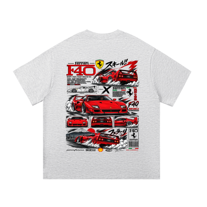 Ferrari F40 Tokyo Racing Tee – Essential Cotton T-Shirt