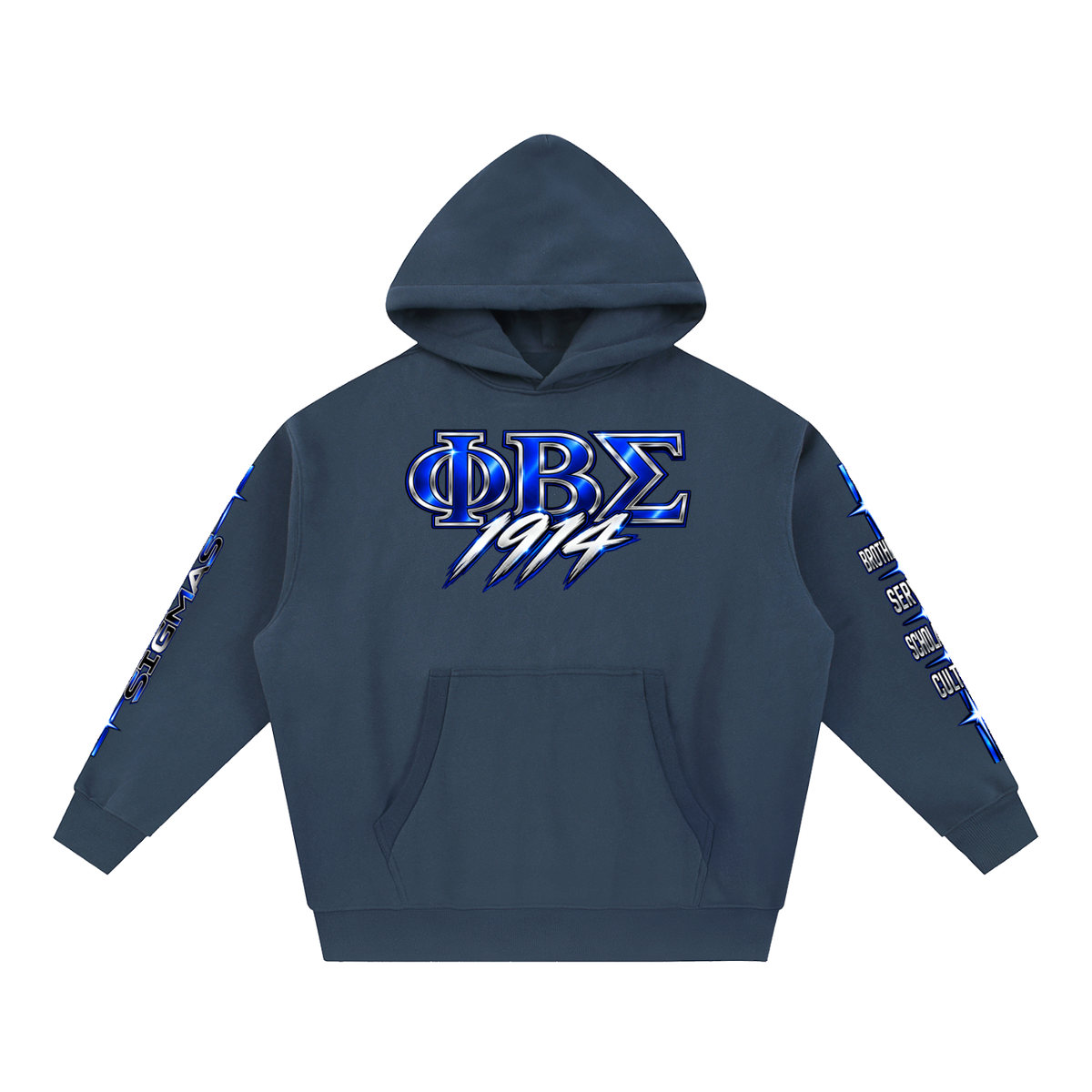 Space Coast Sigmas Essential Oversized Boxy Fit Fleece Hoodie