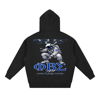 Space Coast Sigmas Essential Oversized Boxy Fit Fleece Hoodie