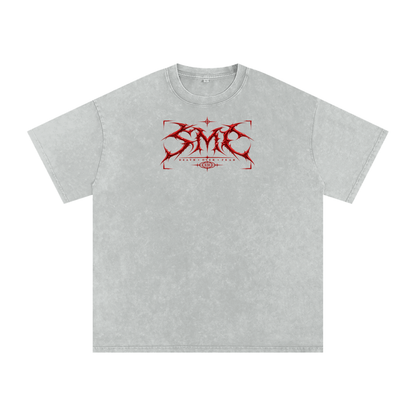 Ferrari F40 Tokyo Racing Tee – Snow Washed Oversized Cotton T-Shirt
