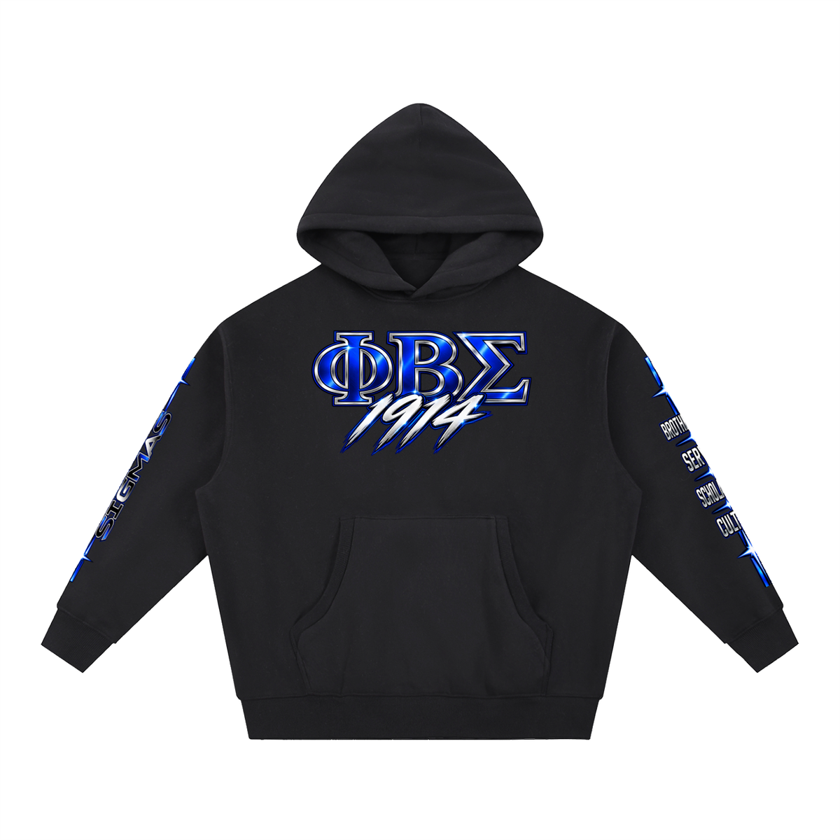 Space Coast Sigmas Essential Oversized Boxy Fit Fleece Hoodie