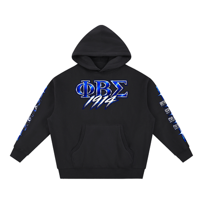 Space Coast Sigmas Essential Oversized Boxy Fit Fleece Hoodie